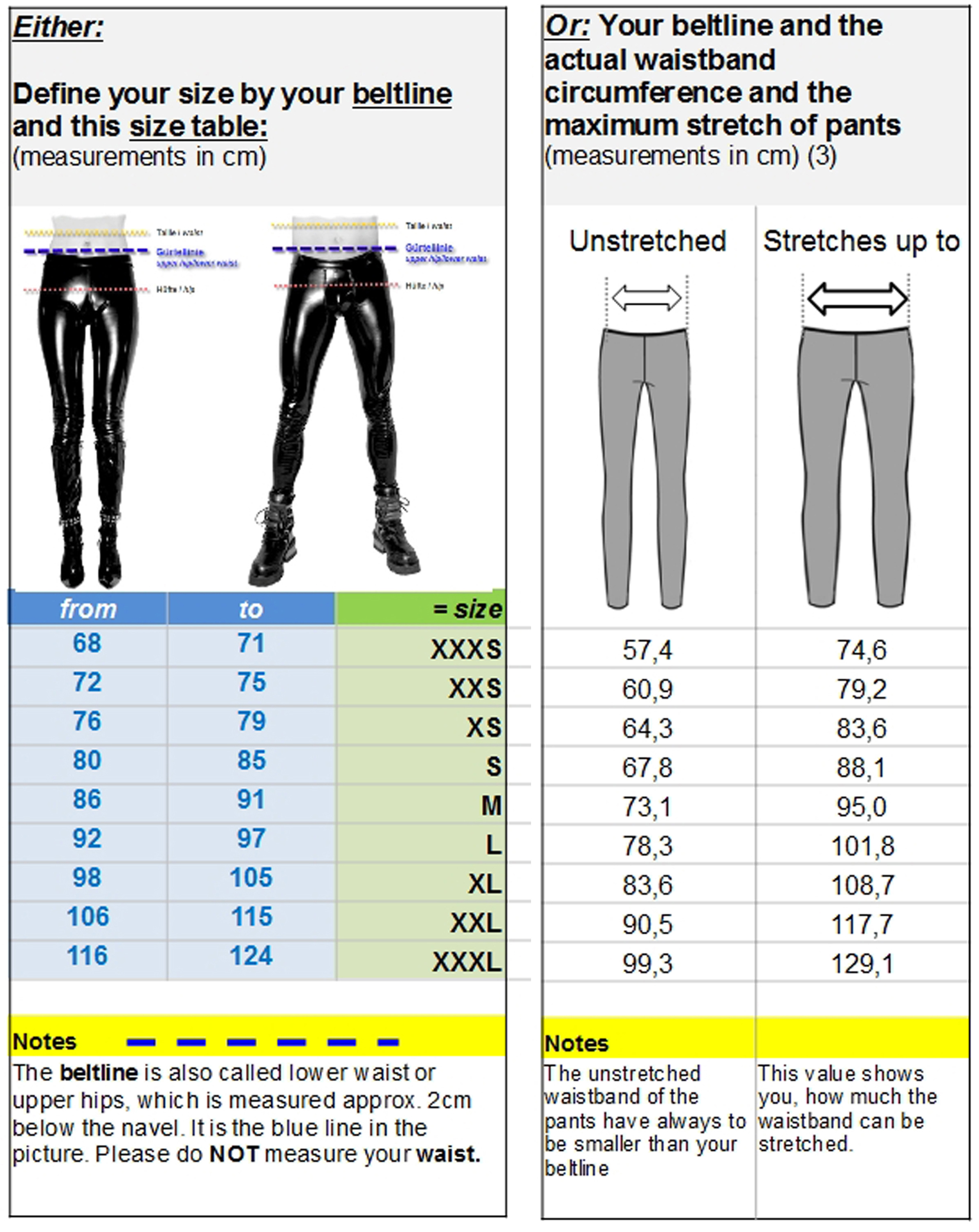 SLEEKCHEEK HL2A_ZV6 Ouvert Zip Leggings - QualitySpandex 190 - CUSTOM,  129,00 €